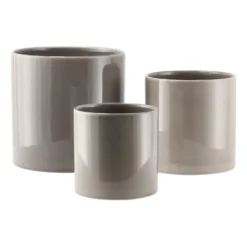 Sleek kruka Ø12 cm, Beige