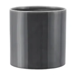 Sleek kruka Ø15 cm, Charcoal