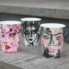 Slice of Life B/W mugg, 35 cl