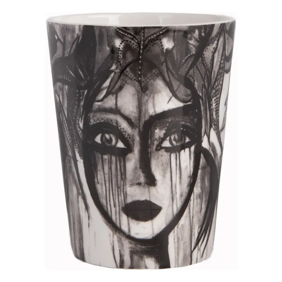 Slice of Life B/W mugg, 35 cl