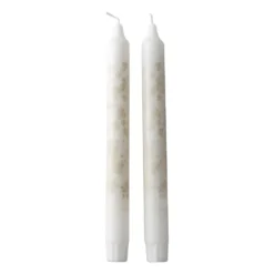Slåpeblom kronljus 2-pack, Grå