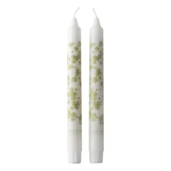 Slåpeblom kronljus 2-pack, Grön