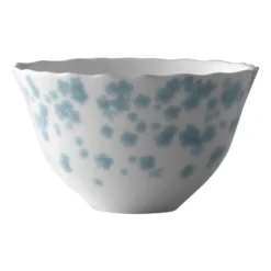 Slåpeblom skål Ø14 cm, Blå