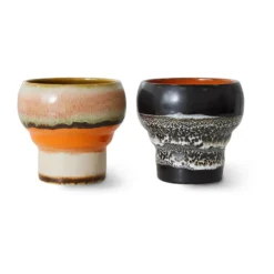 70's lungo mugg 24 cl 2-pack, Basalt