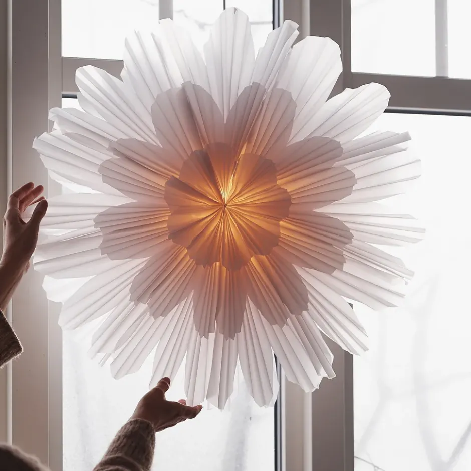 Snöblomma adventsstjärna, 68 cm