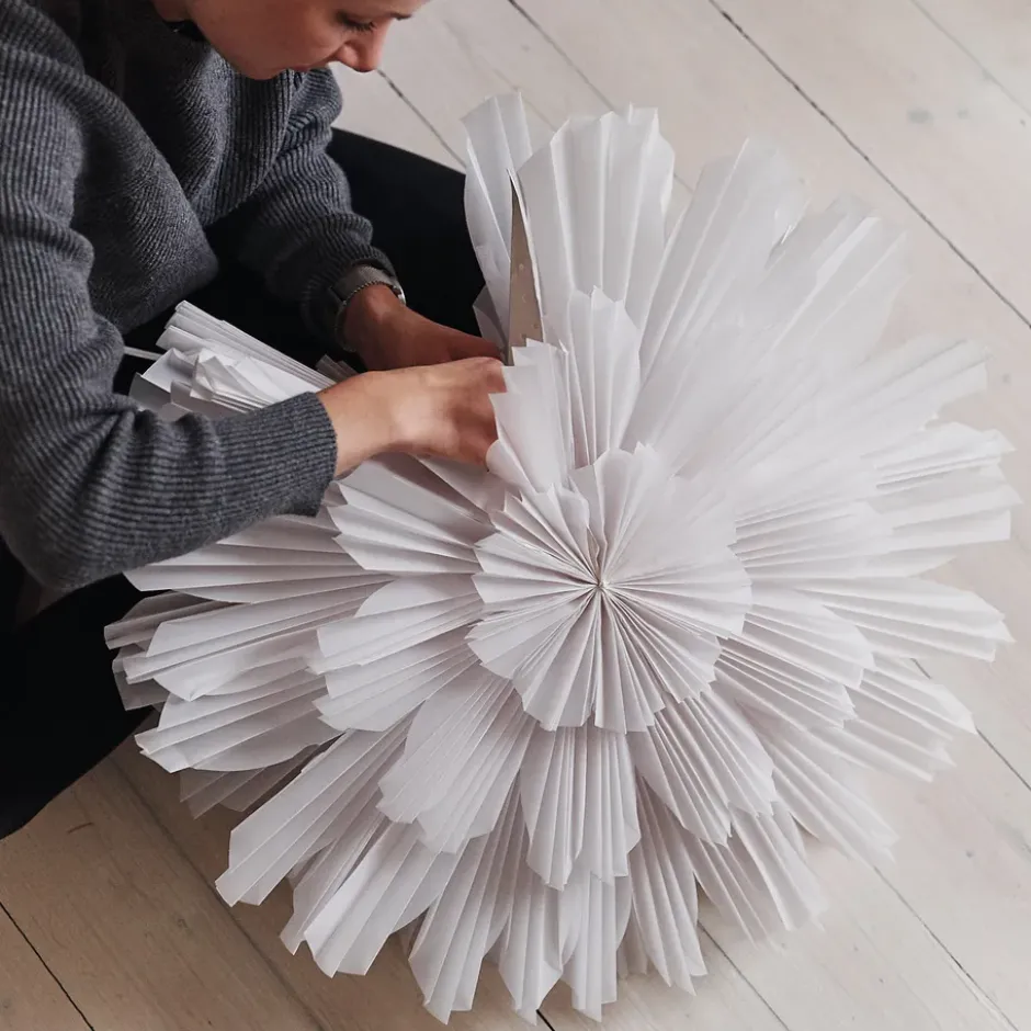 Snöblomma adventsstjärna, 68 cm