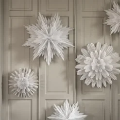Snöblomma adventsstjärna, Ø44 cm