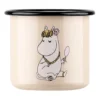 Snorkmaiden Retro emaljmugg 37 cl, Beige