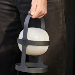 Soft Spot solcellslampa svart, 18,5 cm