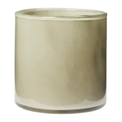Solai hurricane ljuslykta, Light Green, Ø10 cm