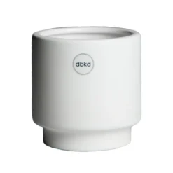 Solid kruka white, Liten Ø10 cm