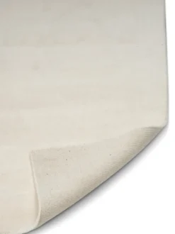 Solid matta, Vit, 170x230 cm