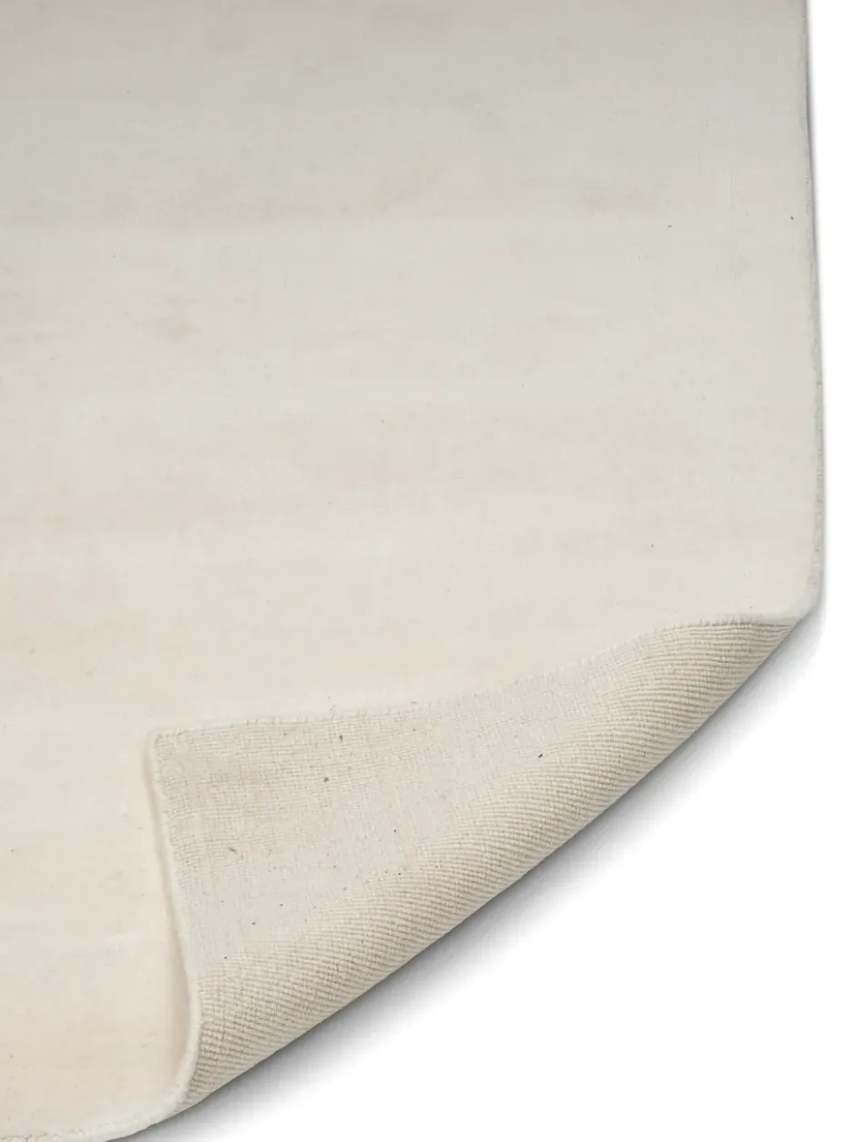 Solid matta, Vit, 170x230 cm