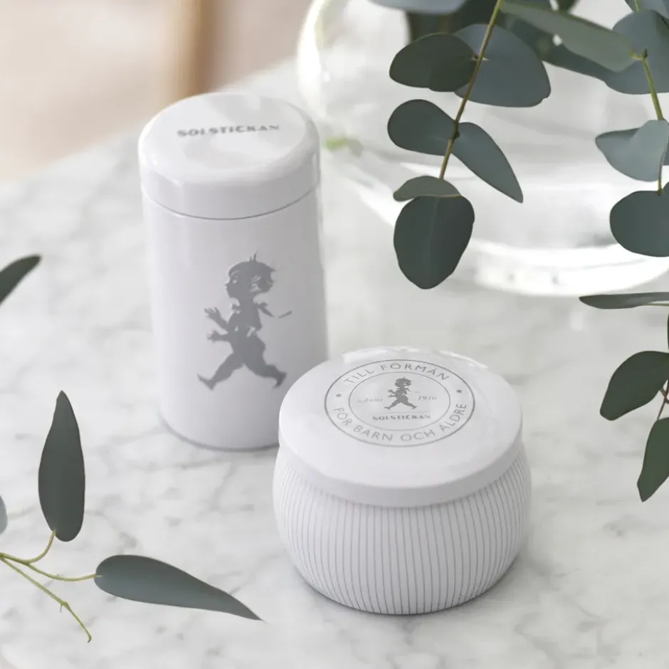 Solstickan doftljus 25 h, Vit-eukalyptus