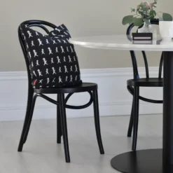 Solstickan kuddfodral 50x50 cm, Svart
