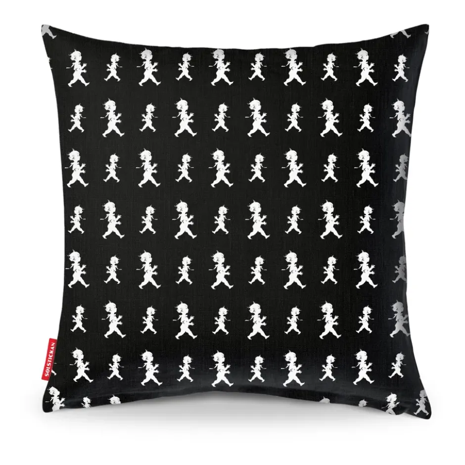 Solstickan kuddfodral 50x50 cm, Svart