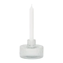 Solvi A ljusstake 9 cm, klar
