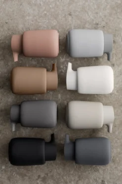 Sono tvålpump keramik Ø8,5 cm, Brun