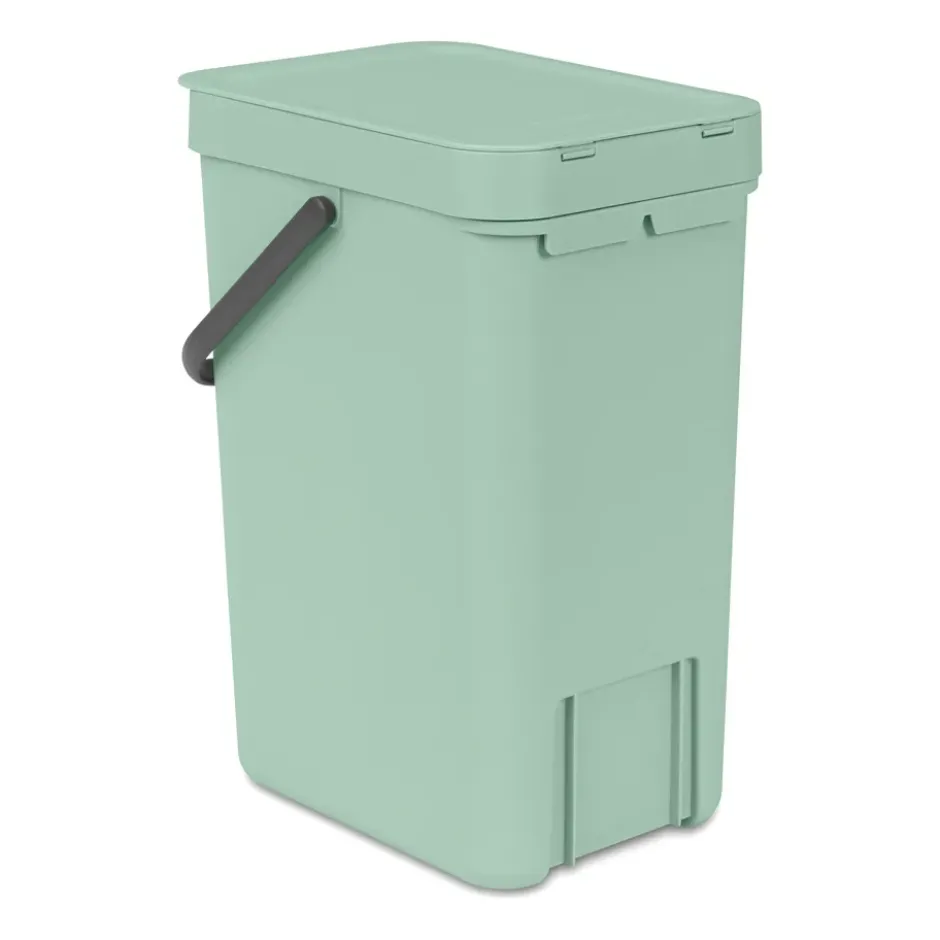 Sort & Go avfallshink 12 liter, Jade green