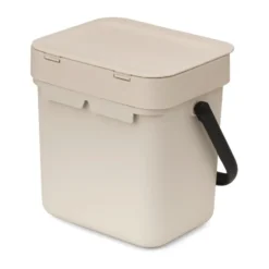 Sort & Go avfallshink 3 L, Soft Beige