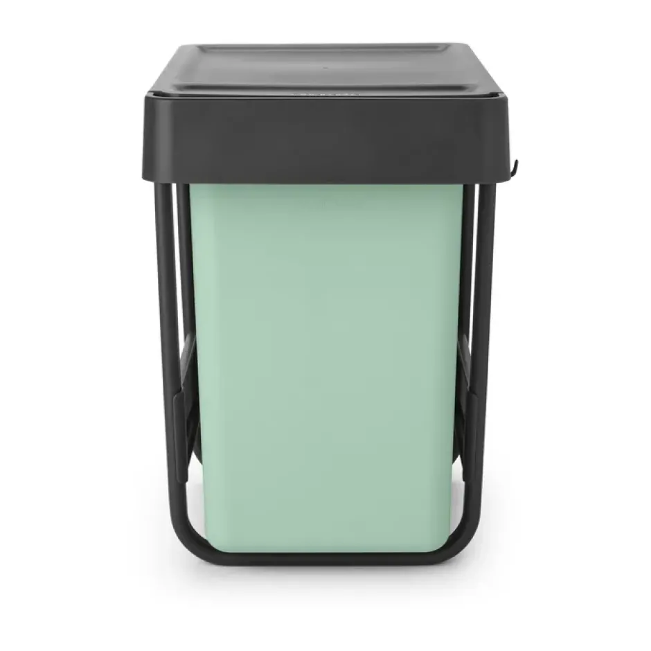 Sort&Go Inbyggnadsbara hinkar, 2x15 L, Mörkgrå