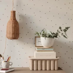 Speckle kruka Ø30 cm, Off white