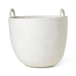 Speckle kruka Ø30 cm, Off white