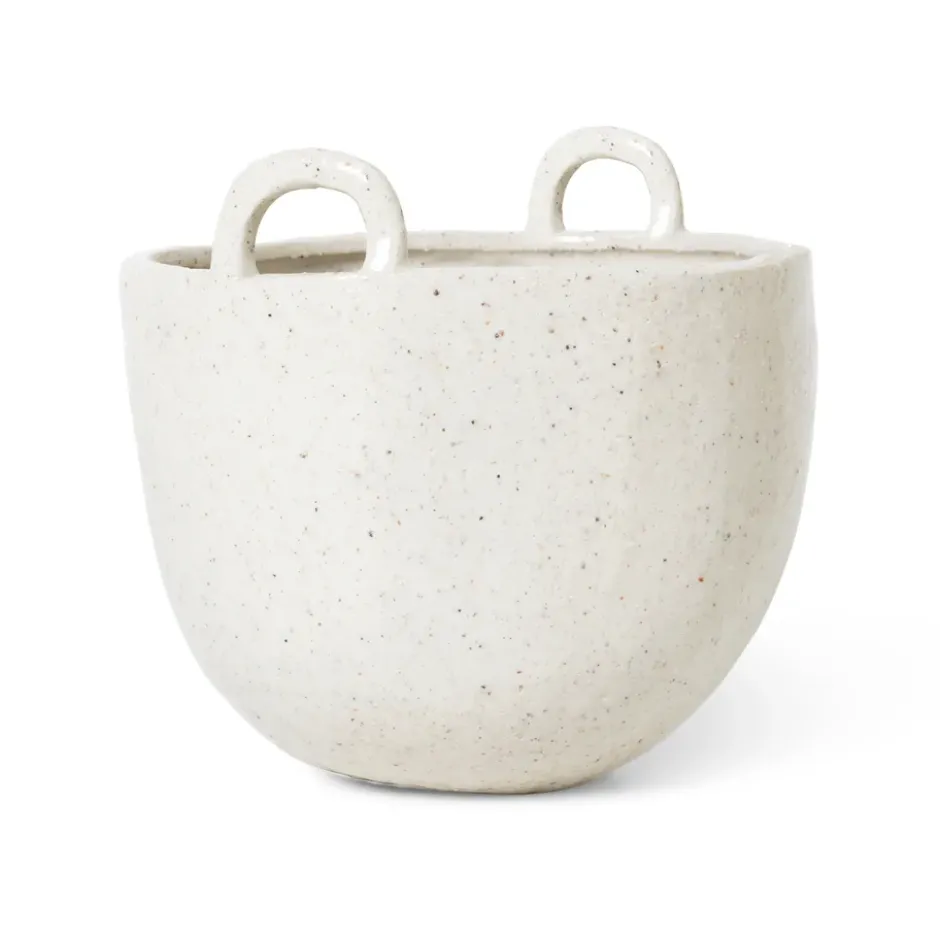 Speckle kruka Ø18,5 cm, Off-white