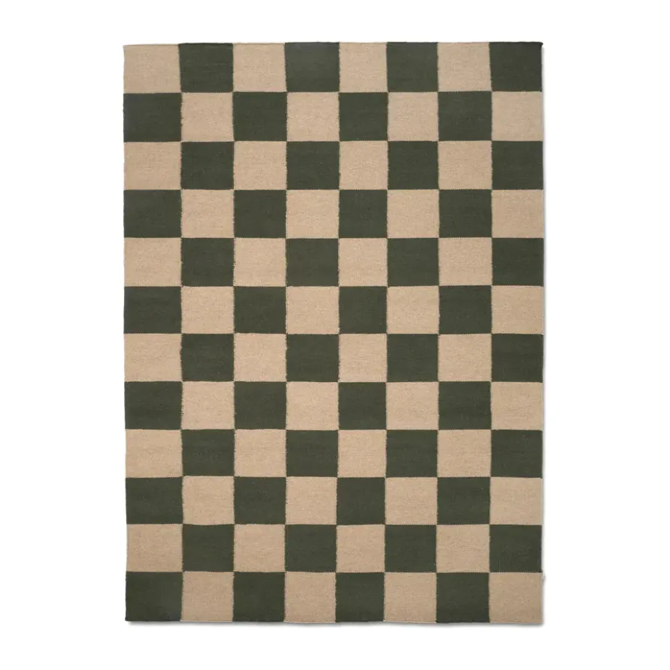 Square matta, Green-natur, 200x300 cm
