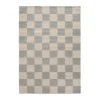 Squares matta, Grå-beige, 200x300 cm
