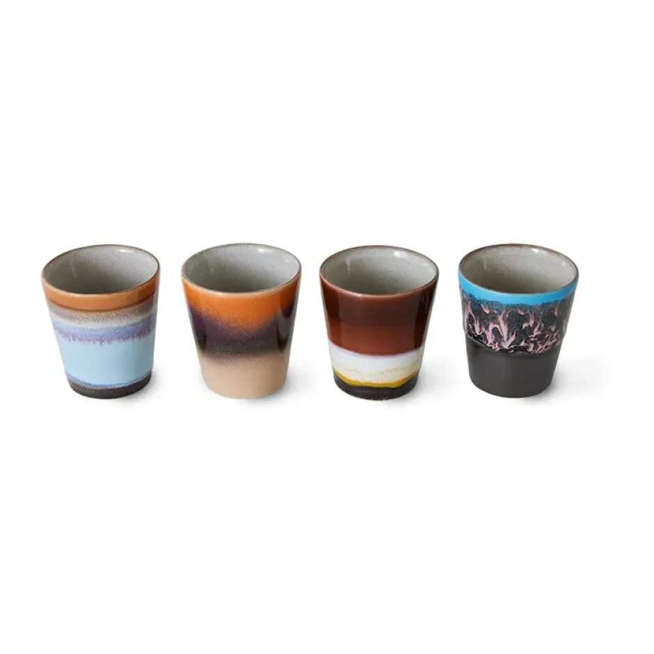 70's ristretto mugg 4-pack, Solar