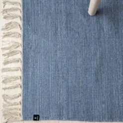 Särö matta denim (blå), 140x200 cm