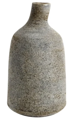 Stain vas large 26 cm, Grå-brun