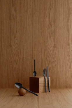 Stella matsked svart, 20 cm
