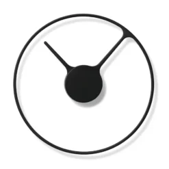 Stelton Time väggklocka Ø 30 cm, svart