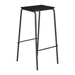 Stilt barstol, Svart