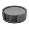 Sting glasunderlägg Ø12 cm 6-pack, Antracit