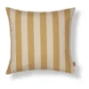 Strand outdoor kuddfodral 50x50 cm, Warm yellow-parchment