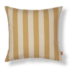 Strand outdoor kuddfodral 50x50 cm, Warm yellow-parchment