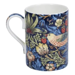 Strawberry Thief mugg 35 cl, Indigo-mineral