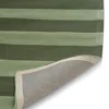 Stripe Boucle matta, Green, 170x230 cm
