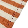 Striped bomulsservett 30x30 cm 2-pack, Tangerine