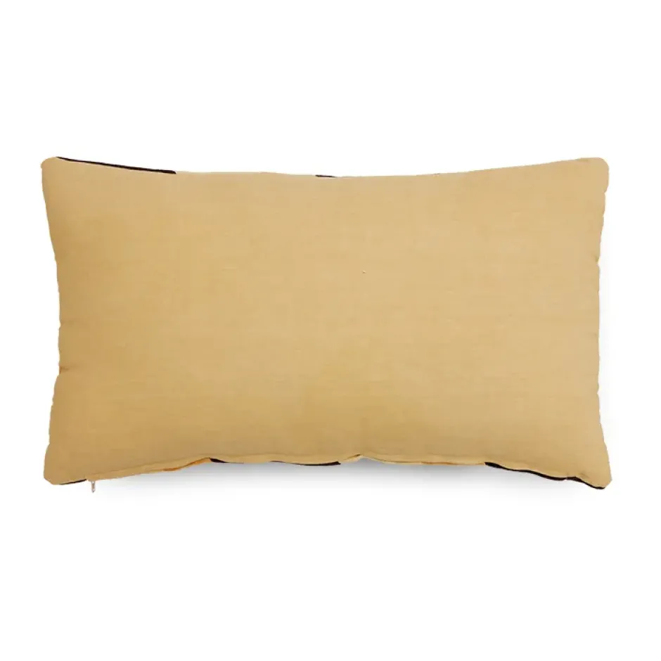 Striped velvet kudde 30x50 cm, Sunkissed