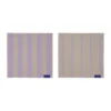 Stripes disktrasa 33x33 cm 2-pack, Sand