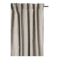 Sunshine gardin med veckband 140x250 cm, Natural