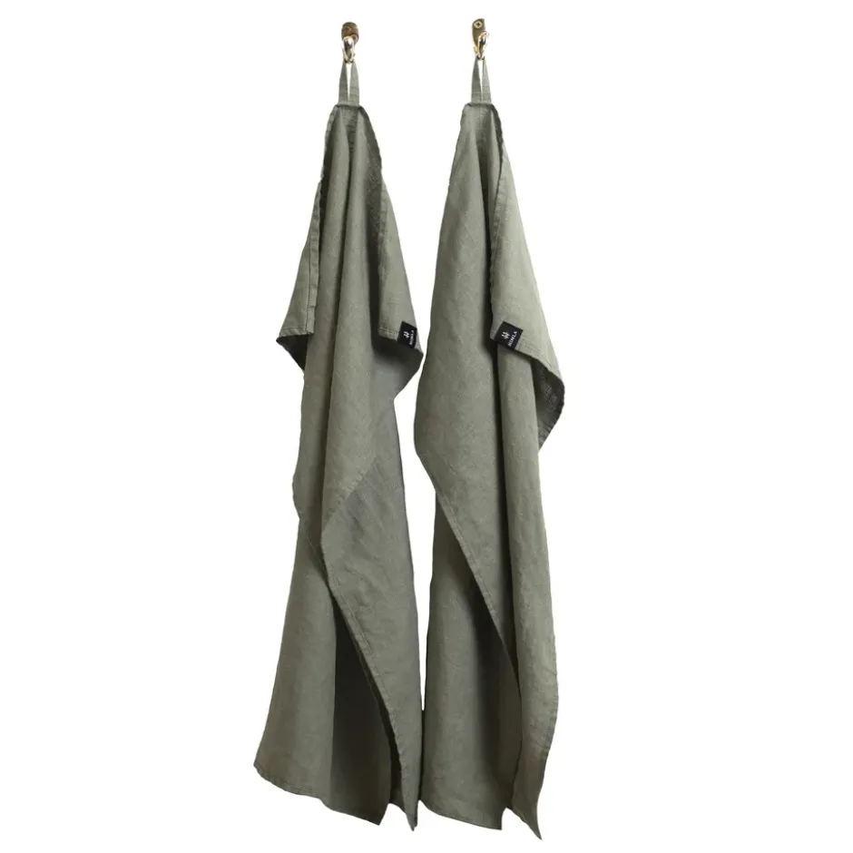 Sunshine kökshandduk 2-pack, Sage