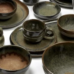 Surface espressokopp med fat 10 cl, Indi grey