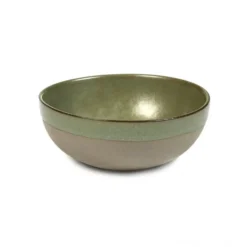 Surface frukostskål 13 cm, Grey-camogreen