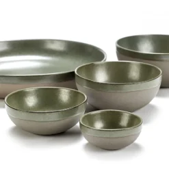 Surface frukostskål 11 cm, Grey-camogreen