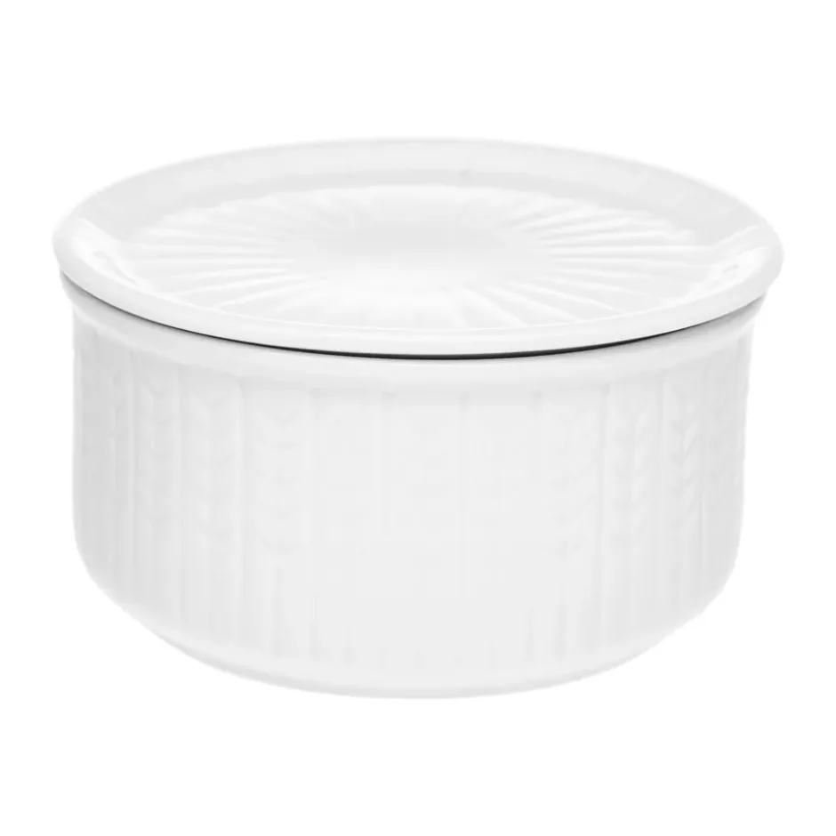 Swedish Grace förvaringsburk låg S 0,3 L, Snö